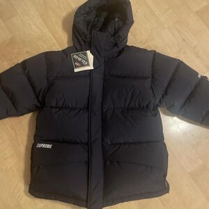 Supreme Black Puffer Jacket